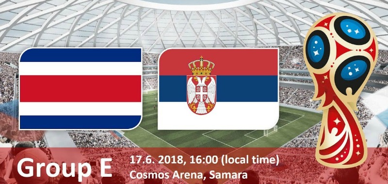 Kèo World Cup 2018 trận Serbia vs Costa Rica